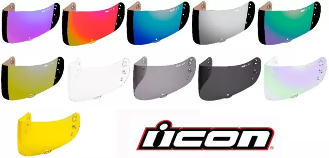 Icon Optics IC-04 Replacement Face Shield fit Icon Airmada & Airframe Pro Helmet