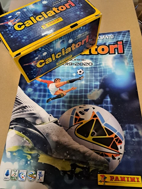 Box Figurine Panini Calciatori 2024-2025 - 100 Bustine Sigillate Con Stickers Extra