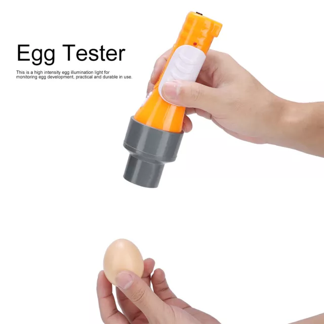 Incubadora probadora de velas de huevo LED para inspección cría de pollos fertilidad EE. UU. SD