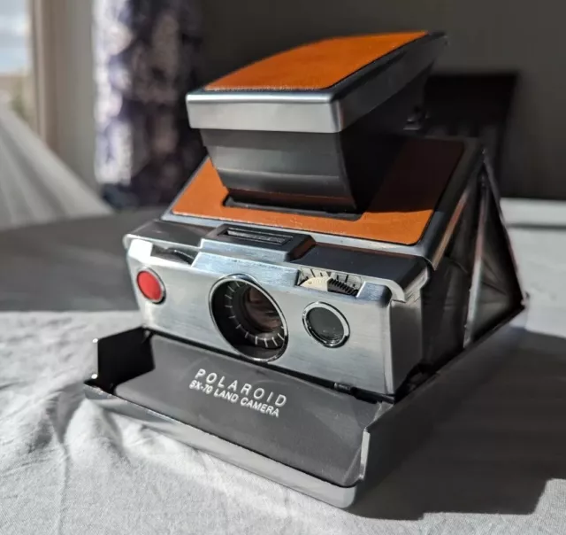 Polaroid SX-70 Land Camera ORIG/ Case + Accessories Great Condition Un-tested