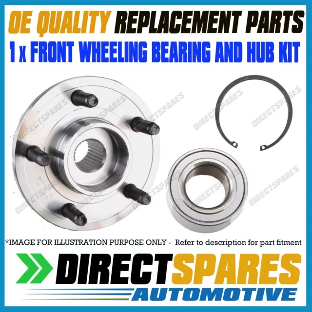 1 x FRONT Wheel Bearing and Hub Kit fits Ford Territory SX SY SZ AWD