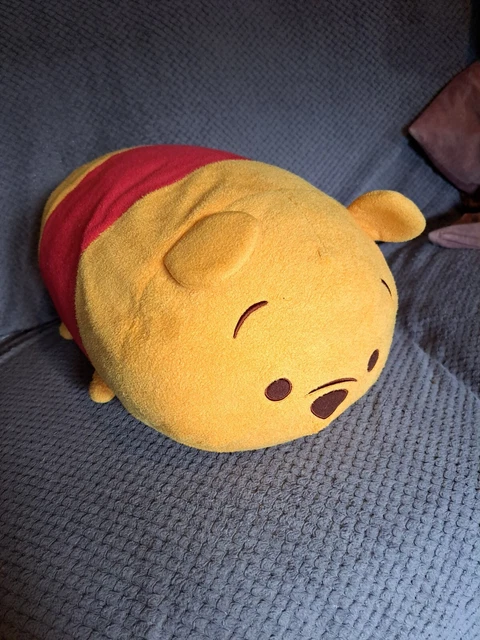 DISNEY STORE LARGE Winnie The Pooh Tsum Tsum Soft Toy Plush