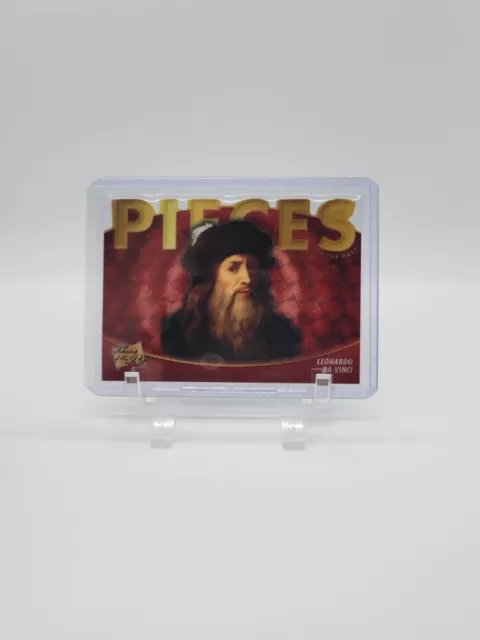 2021 Pieces of the Past LEONARDO DA VINCI #1/1 - Die Cut - SSP - True 1 of 1