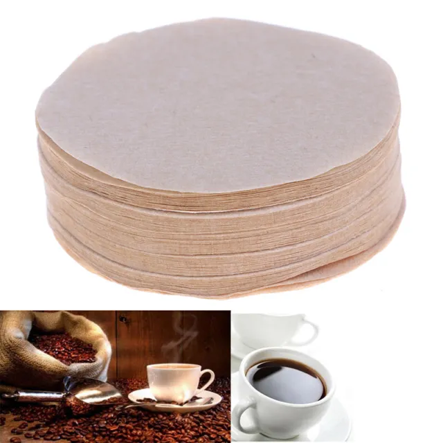 100 Stück Kaffeemaschine Holzzellstoff Ersatzfilterpapier für Aeropress -Kaff Y4