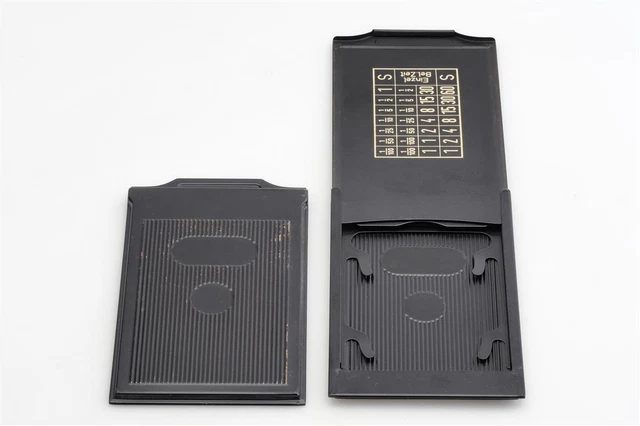 2x Metal Film Holder 3x4 5/8in Planfilmkassettte (1695486938)