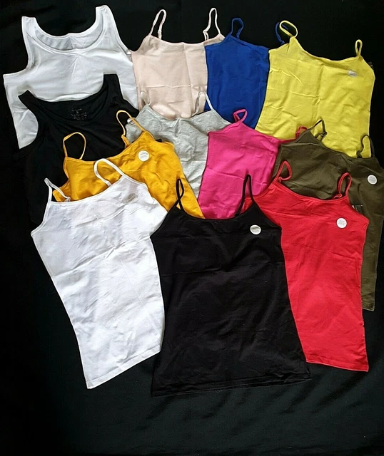 Yellow vest top primark on sale