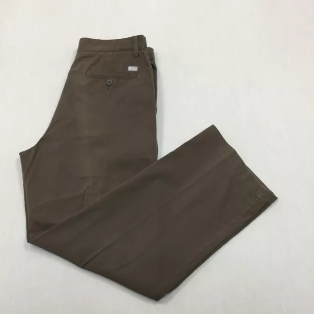 Blue Harbour M&S Trousers Mens W34 L29 Straight Fit Chino Brown