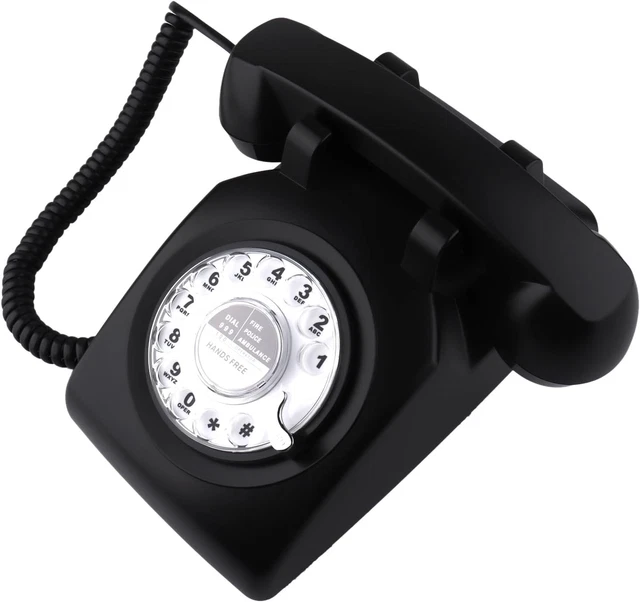 RETRO TELEPHONE, CLASSIC Landline Telephone Vintage Old Fashioned