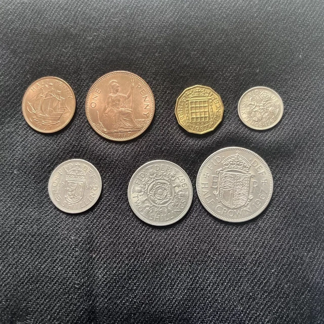 Uk Collection BRITISH COLLECTION PRE-DECIMAL COINS OF THE UK CROWN - Ha’penny £2.85 ...
