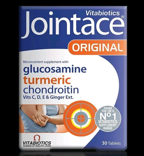 VITABIOTICS JOINTACE ORIGINAL 30 Tablets Glucosamine, Tumeric