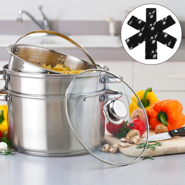 4 un. protectores para ollas y sartén sartén olla y plato resistentes al calor