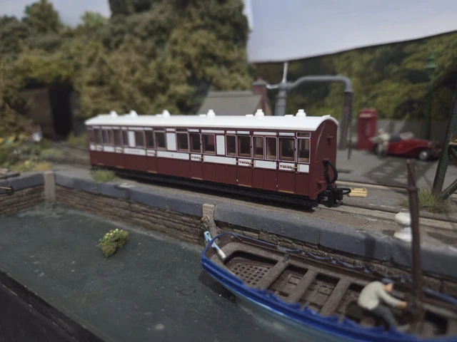 PECO GR-400B COMPOSITE Coach Lynton and Barnstaple Livery No 6 OO9 ...