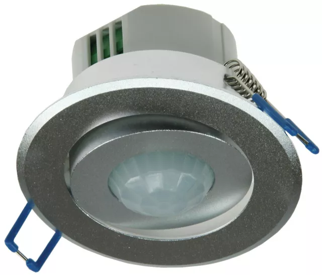 360° Decken Einbau Bewegungsmelder Aluminium schwenkbar LED geeignet 10-1200W