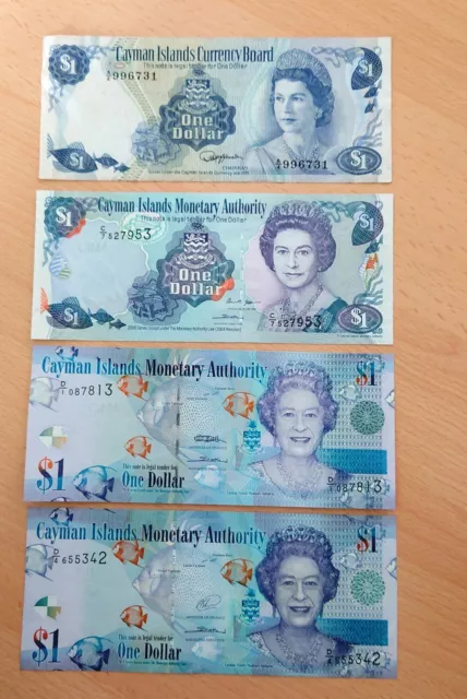 Cayman Islands 4 x $1