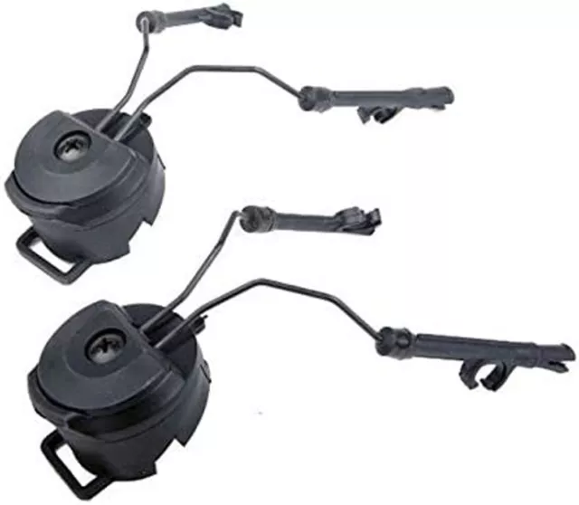 DLP Tactical-style Helmet ARC Rail Adaptor Set for Peltor Comtac Headset