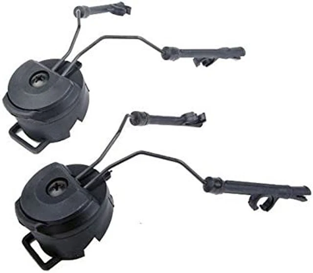 DLP Tactical-style Helmet ARC Rail Adaptor Set for Peltor Comtac Headset