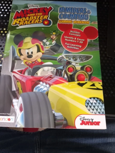 Mickey Mouse Numbers Racers DISNEY MICKEY AND The Roadster Racers Number & Counting Learning ...