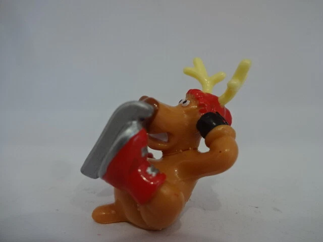 Statuetta natalizia ""Animale da corsa ha pattino incidente - 40 mm