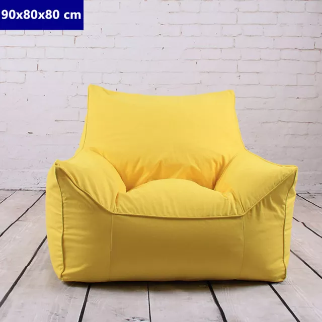 Extra Large Bean Bag Chairs for Adults Kids Couch Sofa Cover Indoor Lazy Lounger