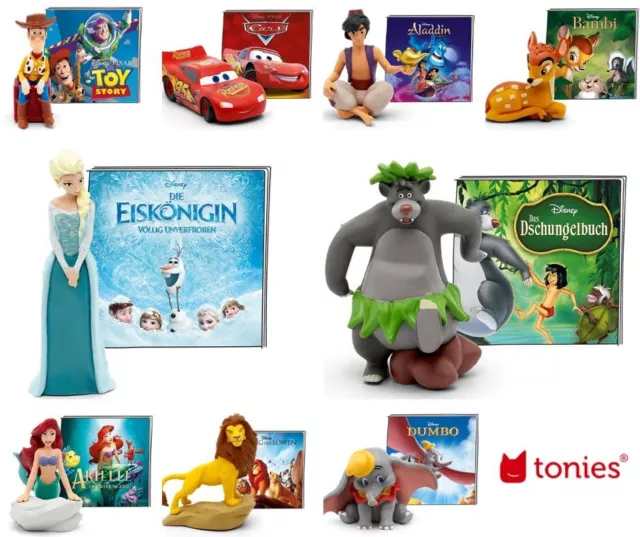 Tonies Figuren Tonie für die Toniebox - Disney, Kinderlieder, Musik, Hörspiel