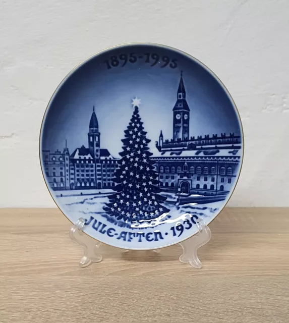 Bing Gröhndal piatto da muro Century Christmas in porcellana da collezione...