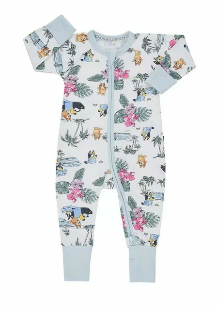 BONDS Bluey Zippy Wondersuit LIMITED EDITION Jumpsuit Size 000 0-3 Months