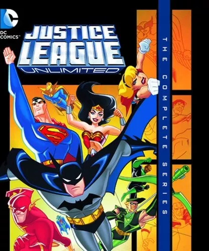 JUSTICE LEAGUE UNLIMITED COMPLETE SERIES New Sealed Blu-ray MOD