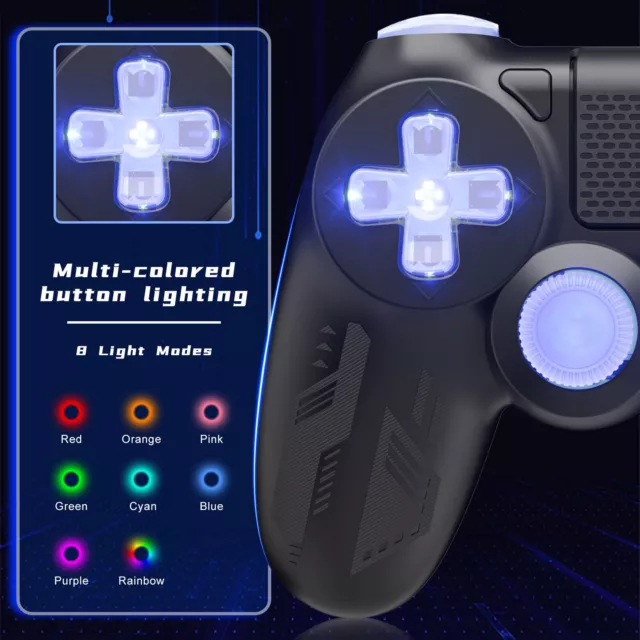 2024NEU Für PS4 Playstation 4 Controller Dual Shock Wireless Gamepad LED-Version 2