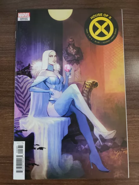 House Of X #3 1:10 Mike Huddleston Var 2019 Emma Frost Unread Nm Or Better Cond