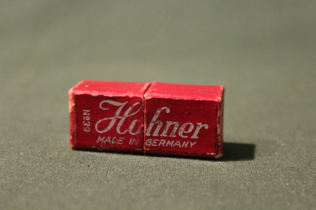 Ancien petit Harmonica miniature Hohner musique collection Made In Germany n°39