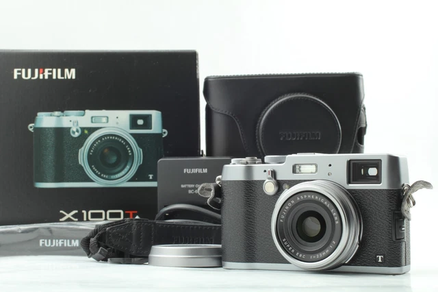 300 Shots【TOP MINT in Box w/ Case】 Fujifilm X100T X Series Digital Camera JAPAN