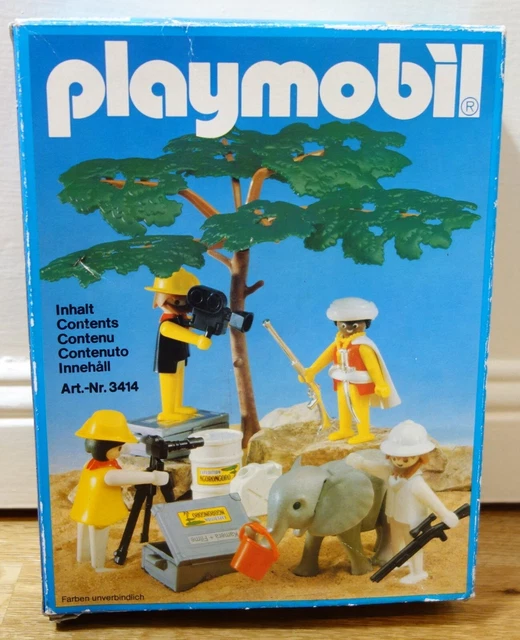PLAYMOBIL TENTE SAFARI Ngorongoro Vintage 1980 EUR 17,99 - FR