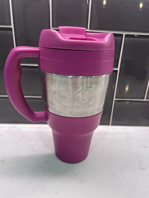 Bubba Keg 34 oz Travel Mug Vacuum Sealed Insulated Stainless Steel Pink 2