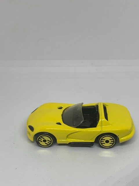 Vintage 1992 Hot Wheels DODGE VIPER RT/10 Yellow