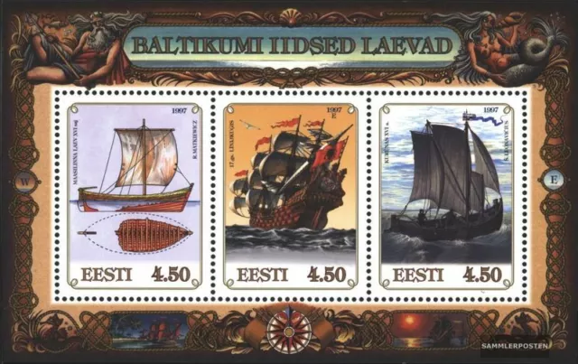 Estonia block10 (complete.issue.) unmounted mint / never hinged 1997 Vessels