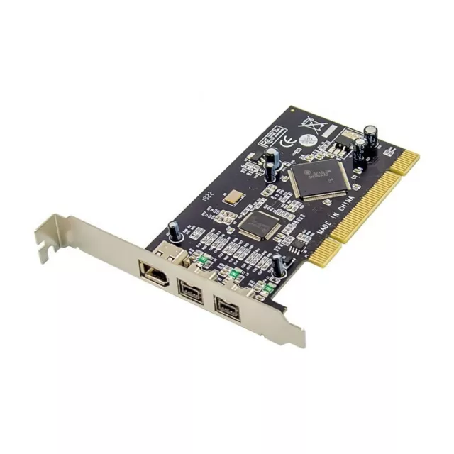 PCI 1394A+1394B FireWire card 2+1 Ports 1394 Port PCI Controller Card TI Chipset