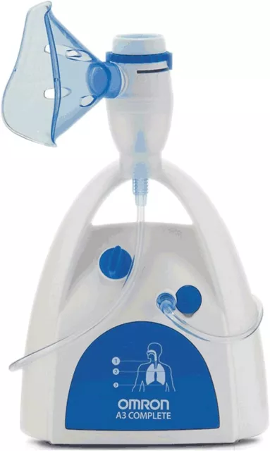OMRON Healthcare A3 Nebulizzatore, Bianco/Blu