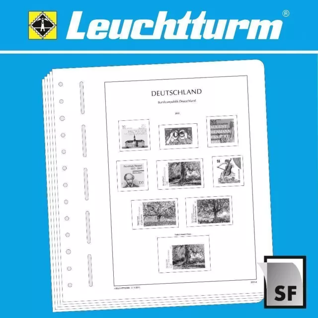 Leuchtturm Bund Heftchenblätter 2018-2022 Vordrucke SF 363103 Neuware