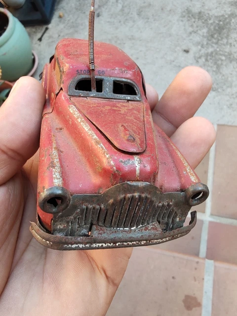 Ancienne Voiture En Tôle Joustra – Miniature Collection Vintage – Occasion