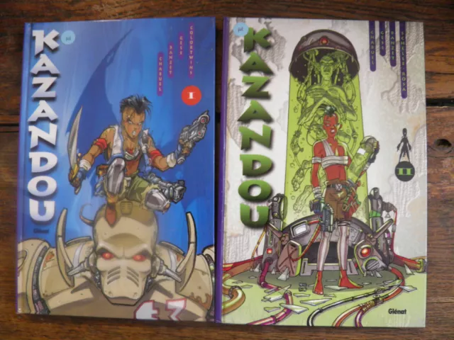 Lot de 2 BD Kazandou tome 1 et 2