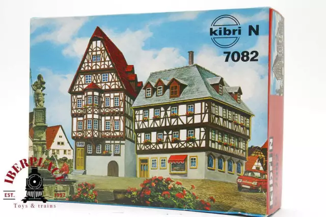 Kibri B-7082 Bâtiments De Village Maisons Et echelle 1:160 6.5x5x12 7x6.5x9.5