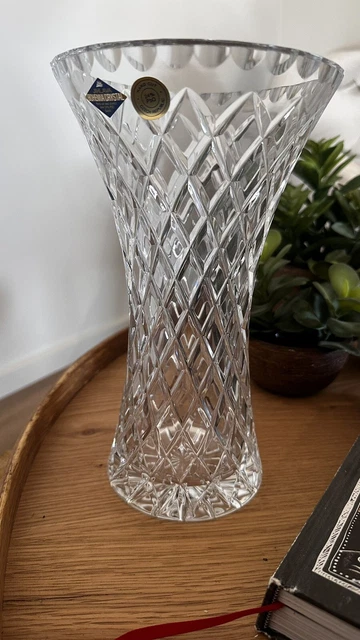 Bohemia crystal vase