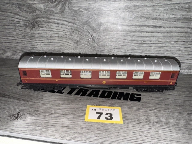 HORNBY OO GAUGE Lms Stanier Composite Coach 3934 R433 £11.99 - PicClick UK