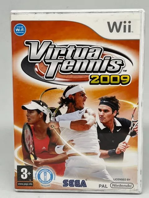 Jeu Vidéo Virtua Tennis 2009 Nintendo Wii G8148 Jeu De Tennis