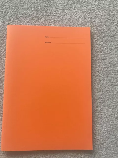 Handwriting Exercise School Book -  fully lined page A4