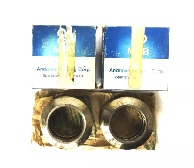 Andrew's Bearing Co Thrust Ball Bearing 909 [Lot of 2] NOS