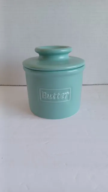 The Original Butter Bell Crock de Tremain Azul Verde