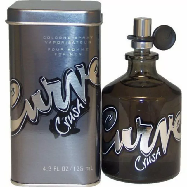 Curve Crush by Liz Claiborne 4.2 oz EDC For Men New in Box / Can