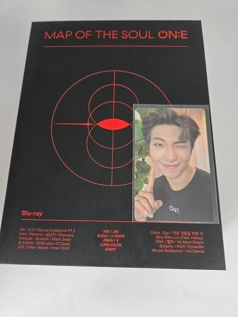 BTS MAP OF THE SOUL ON:E Blu-ray 3 Disc Japanese Subtitles English