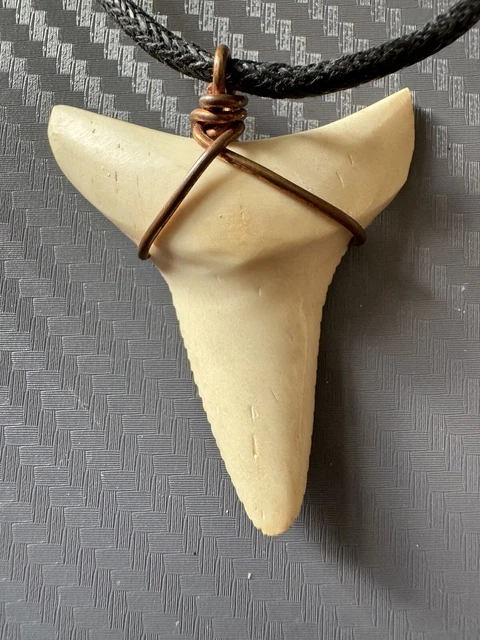 Large Shark Tooth Replica Rasta Necklace Bracelet Set Reggae Jamaican African